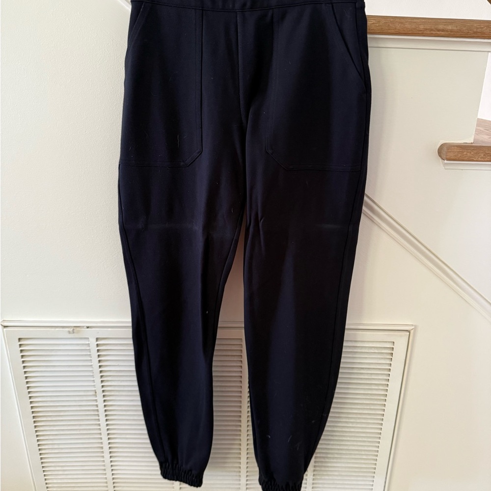 SPANX Black Track Pants